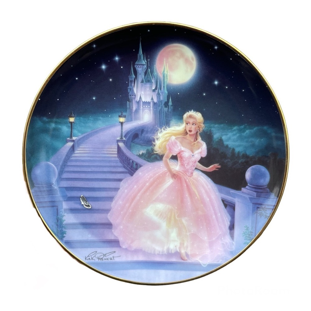 The Magic of Cinderella by Kirk Heinert Limited Ed. Collectors Plate